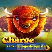 rack de jogo de aposta